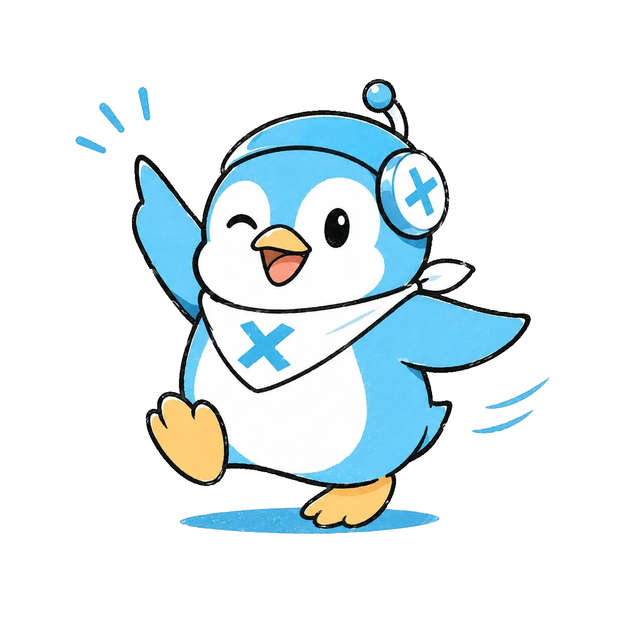 X-autopilot 公式キャラクター パイロくん